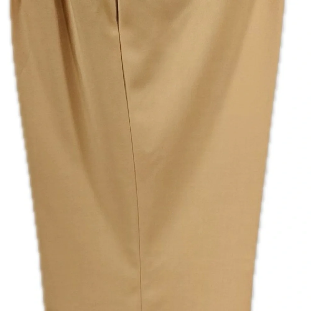 Falcone Men's Peach Suit 3 Piece Pleated Pants 1 Button Single Breasted Size 40R